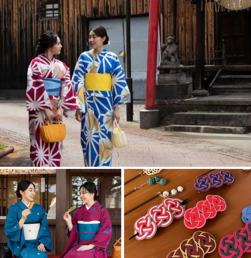 レンタル着物でお散歩