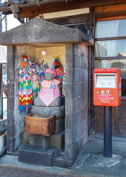 写真:道しるべ地蔵