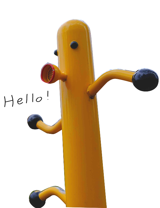 摂田屋公園のオブジェ