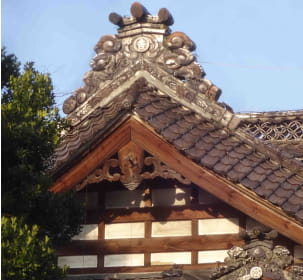 屋根の装飾