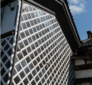 背面のなまこ壁