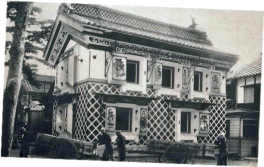 昔の鏝絵蔵外観写真