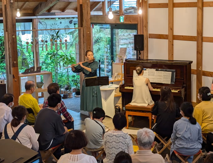 写真:音楽イベントの様子