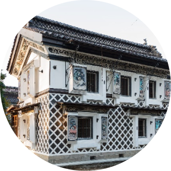 写真:鏝絵蔵の外観