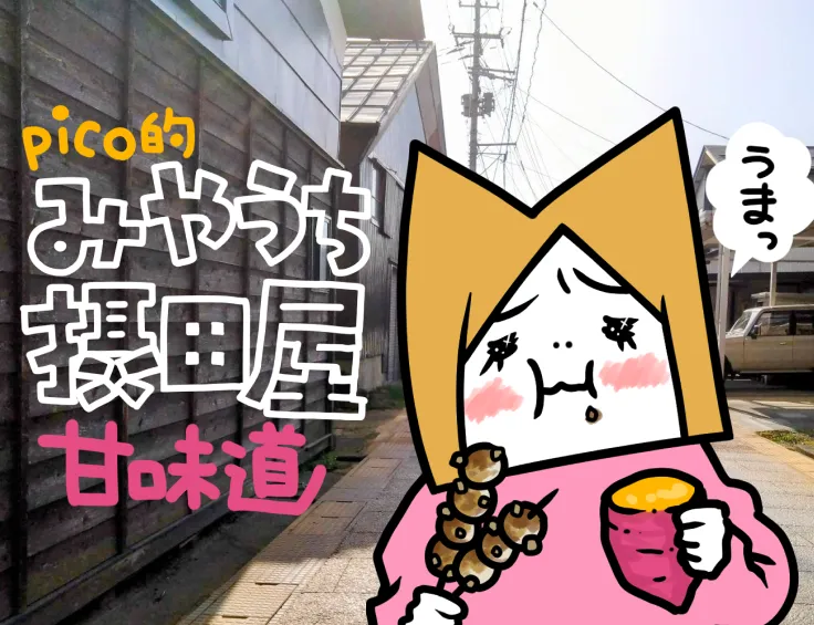 【甘党必見!】pico的みやうち摂田屋甘味道
