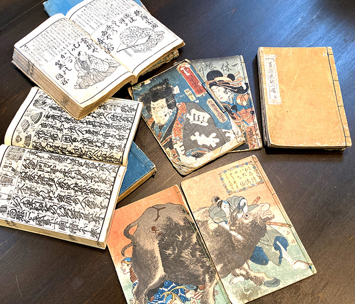 実際の江戸の本